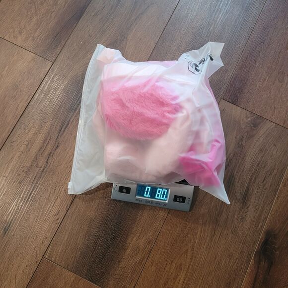 Pink Poodle Plush Animal Backpack Ballerina Tutu Dog Soft Adjustable Straps - Picture 14 of 14